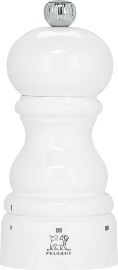 Peugeot Paris Manuális Fa Sóőrlő 12 cm - Fehér