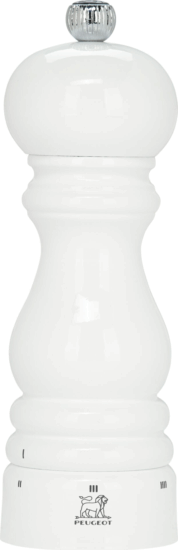 Peugeot Paris Manuális Fa Sóőrlő 18 cm - Fehér