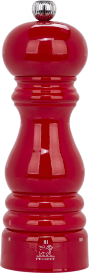 Peugeot Paris Manuális Fa Sóőrlő 18 cm - Piros