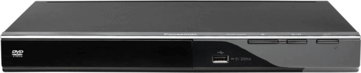 Panasonic DVD-S500EG-K asztali DVD Lejátszó - Fekete