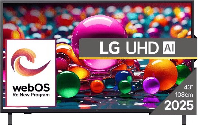 LG 43" 43UA74003LB 16:9 4K UltraHD LED AI Smart TV