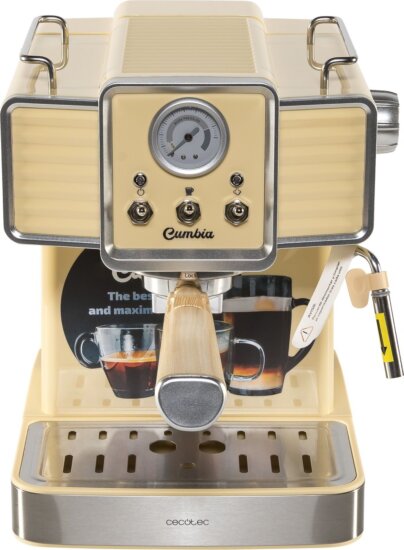 CECOTEC Power Espresso 20 Tradizionale Automata Kávéfőző - Világossárga CECOTEC Power Espresso 20 Tradizionale Automata Kávéfőző - Világossárga