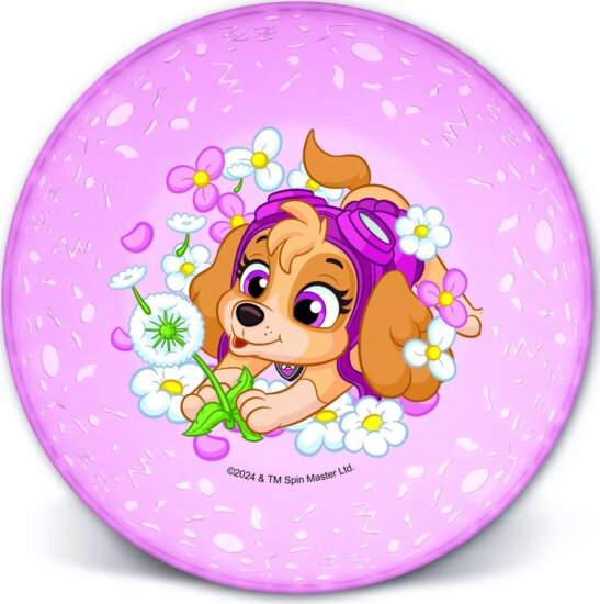 Mancs őrjárat Skye Műanyag gyerek mélytányér 15 cm - Rózsaszín