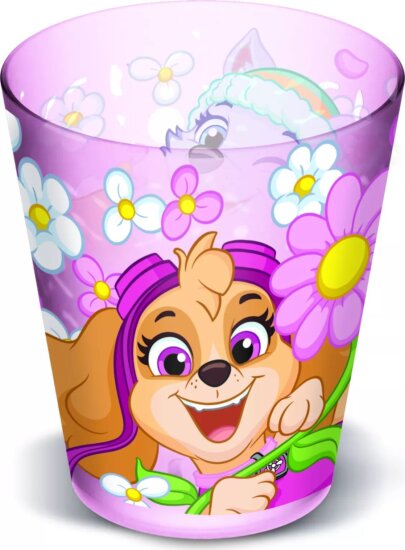 Mancs őrjárat Skye Műanyag pohár 285 ml - Rózsaszín