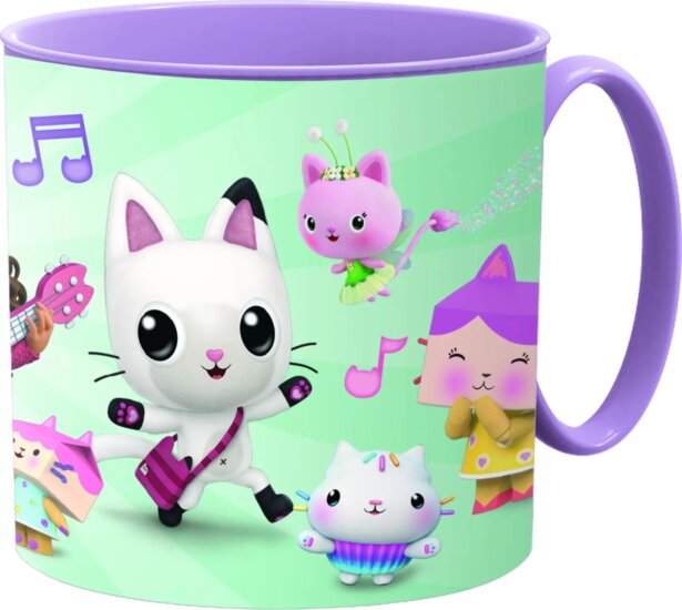 Gabi babaháza Műanyag mikrózható bögre 265 ml - Mintás