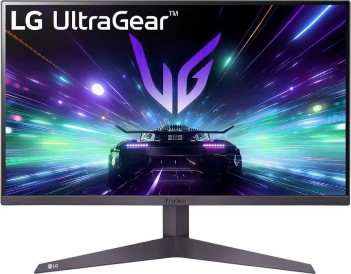 LG 24" 24GS50F-B 16:9 FullHD TN Gaming Monitor - Fekete