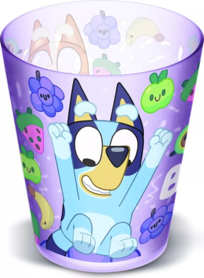 Bluey Műanyag gyerek pohár 285 ml - Mintás