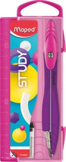 Maped Study Pop Körző pótheggyel Ø 23 cm - Lila