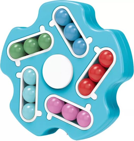 Logikai Fidget spinner golyókkal Oktató és készségfejlesztő játék