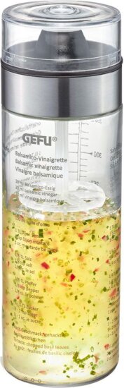 Gefu Dressing-Shaker MIX Üveg Shaker 350ml - Átlátszó