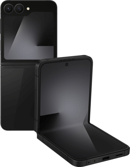 Samsung Galaxy Z Flip7 FE 8/128GB 5G Dual SIM Android Okostelefon - Fekete