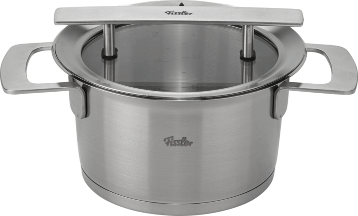 Fissler Phi Collection Rozsdamentes Acél Lábas Üveg fedővel Ø 16cm 1,9L - Ezüst
