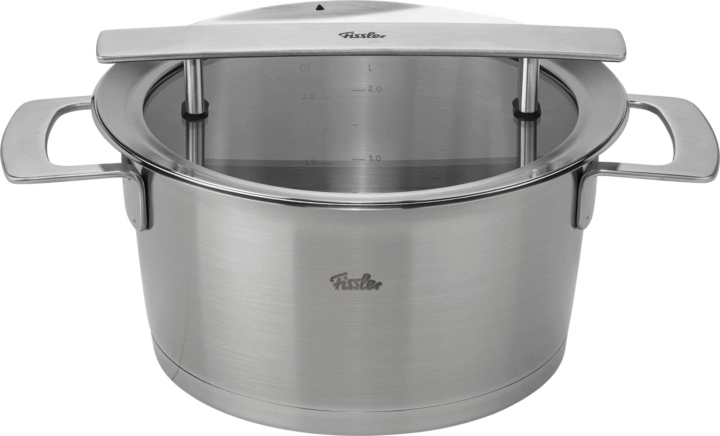 Fissler Phi Collection Rozsdamentes Acél Lábas Üveg fedővel Ø 20cm 3,2L - Ezüst