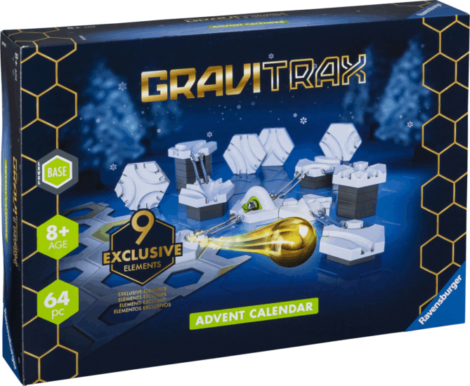 Ravensburger GraviTrax Adventi Kalendárium Slopes Konstrukciós játék 24 apró meglepetéssel