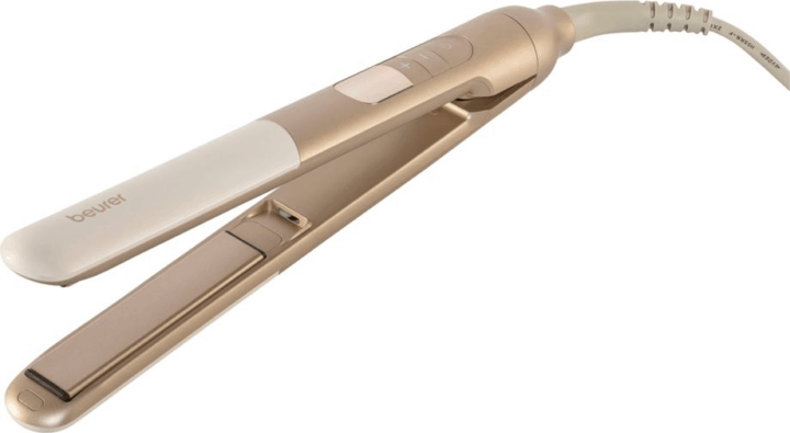 Beurer HS 70 Iconic Pro Ionizáló Hajvasaló Kerámia Bevonattal 220°C - Arany