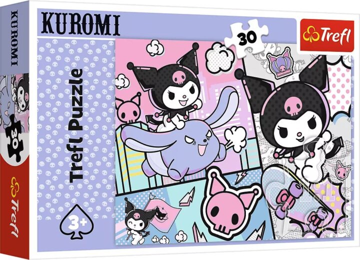 Trefl 18325 - Kuromi Hello Kitty 30 darabos puzzle