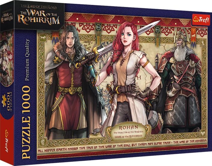 Trefl 10937 - Gyűrűk Ura 1000 darabos puzzle