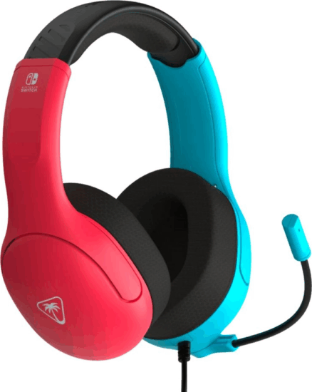 Turtle Beach Airlite Fit Vezetékes Gamer Fejhallgató Headset - Kék/Piros Turtle Beach Airlite Fit Vezetékes Gamer Fejhallgató Headset - Kék/Piros