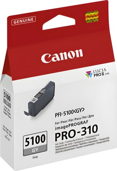 Canon PFI-5100GY Eredeti Tintapatron - Szürke