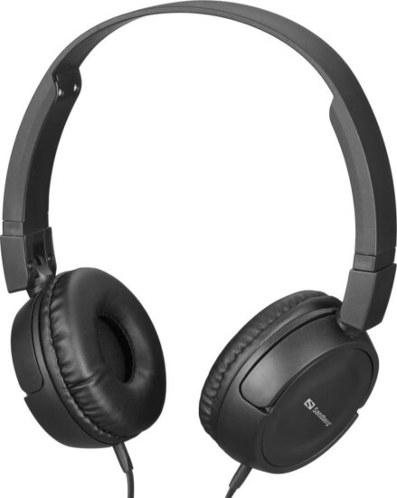 Sandberg 325-30 Saver MiniJack HeadPhoneTravel Vezetékes Fejhallgató Headset - Fekete