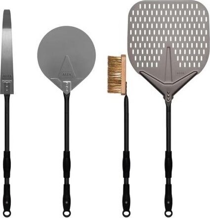 Alfa Forni AC-SETPALE Aluminium Pizza Lapát készlet 4 darabos - Szürke Alfa Forni AC-SETPALE Aluminium Pizza Lapát készlet 4 darabos - Szürke