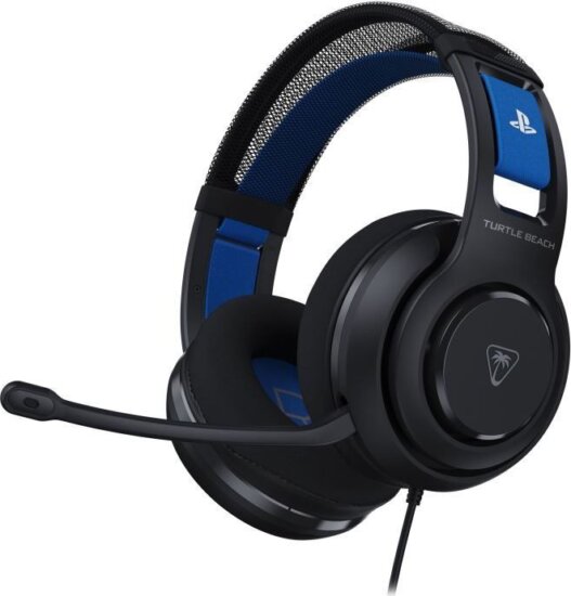 Turtle Beach Atlas 200 PS Vezetékes Gamer Sztereo Headset - Fekete/Kék