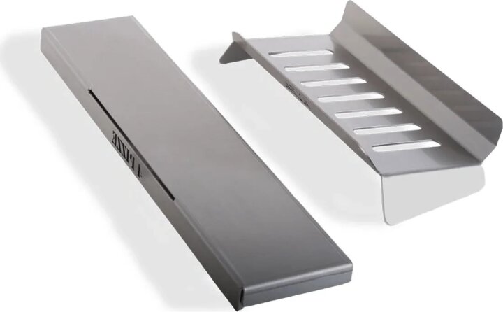 Alfa Forni Kit Hybrid Moderno 2 Pizze Rozsdamentes acél Átalakító készlet Alfa Forni Kit Hybrid Moderno 2 Pizze Rozsdamentes acél Átalakító készlet