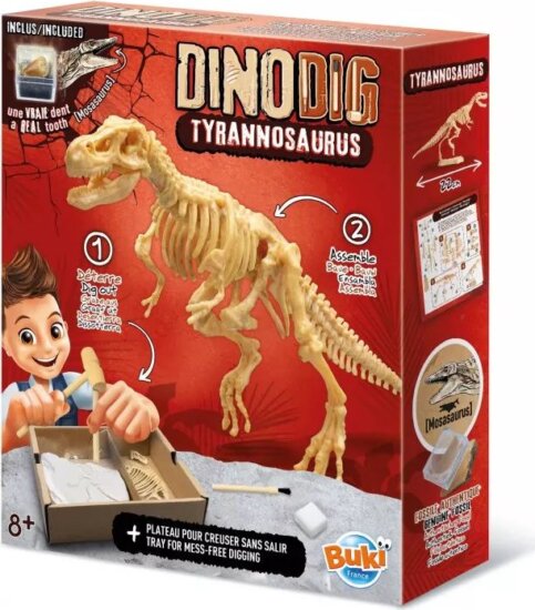 BUKI Dinó csontváz felfedező készlet - T-Rex