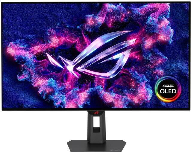 ASUS 32" ROG Strix OLED XG32UCWG 16:9 4K UHD OLED Ívelt Gaming Monitor - Fekete