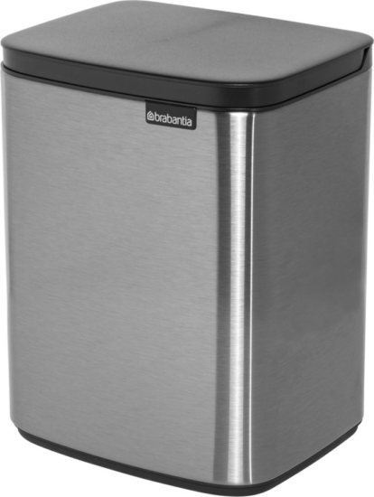 Brabantia BO 12 Literes Ujjlenyomat-Mentes Acél Szemetes - Ezüst Brabantia BO 12 Literes Ujjlenyomat-Mentes Acél Szemetes - Ezüst