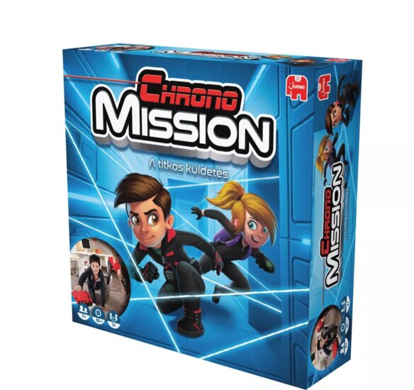 Jumbo Chrono Mission A titkos küldetés családi társasjáték