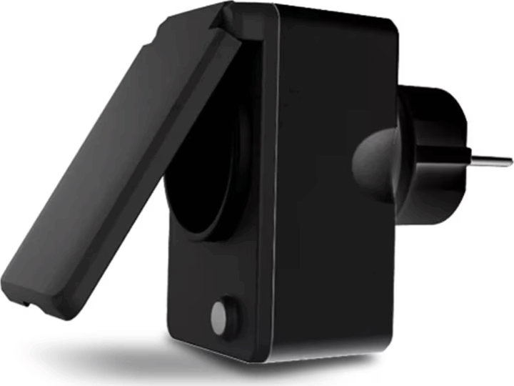 Denver PLO-109 Kültéri Okos WIFI Konnektor Fogyasztásmérővel - Fekete