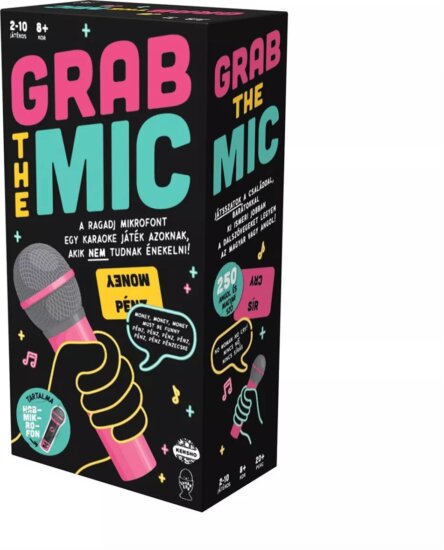 Kensho Lucky Egg Grab the Mic - Ragadj mikrofont karaoke családi party játék