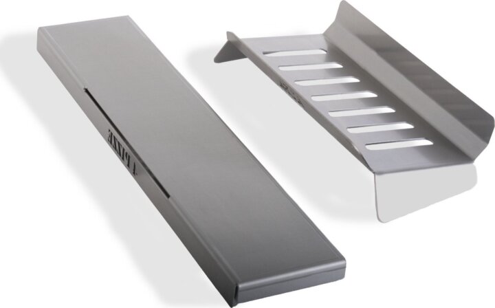 Alfa Forni Kit Hybrid 2 Pizze Futuro Rozsdamentes acél Átalakító készlet Alfa Forni Kit Hybrid 2 Pizze Futuro Rozsdamentes acél Átalakító készlet