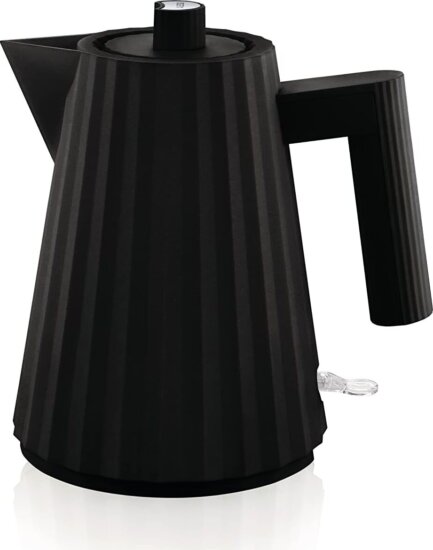 Alessi MDL06/1B Plisse Vízforraló 1.0L 2400 Watt - Fekete