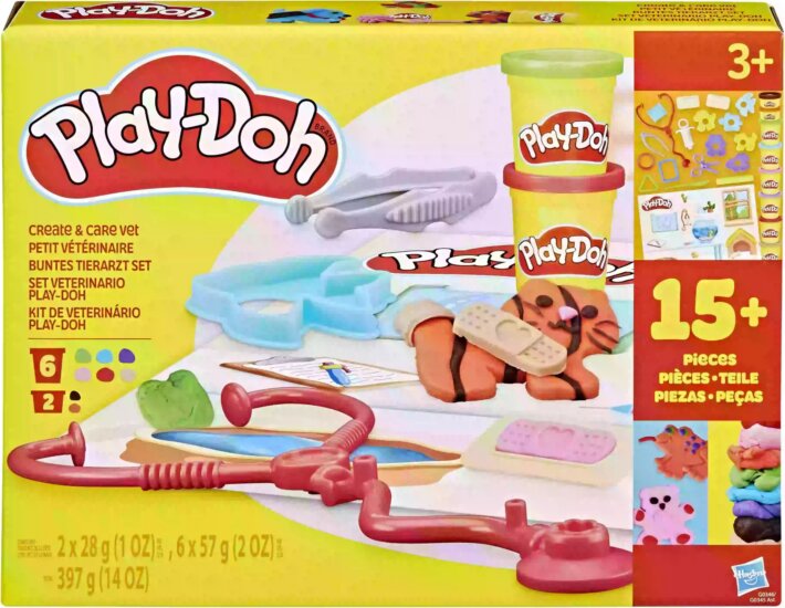 Hasbro Play-Doh Állatorvosos gyurmakészlet
