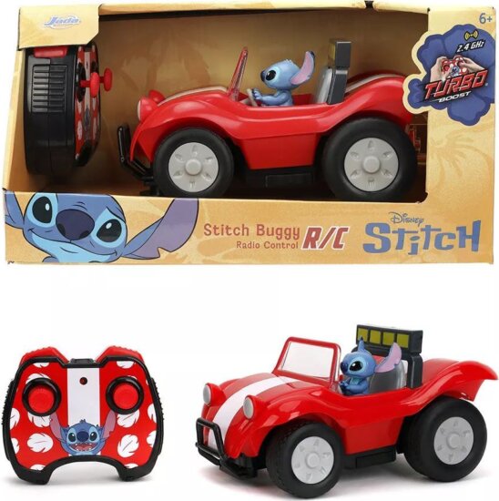 Jada Toys Stitch Buggy RC távirányítós járgány - Piros