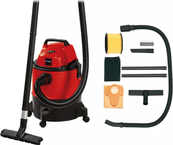 Einhell TC-VC 1825 Száraz / Nedves porszívó 1250W - Piros
