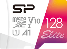 Silicon Power 128GB Elite microSDXC UHS-1 U1 Memóriakártya + Adapter