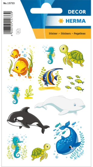 Herma 15733 Tengeri állat mintás matrica csomag Herma 15733 Tengeri állat mintás matrica csomag