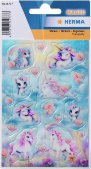 Herma 15777 Varázslatos unikornis mintás pufimatrica csomag Herma 15777 Varázslatos unikornis mintás pufimatrica csomag