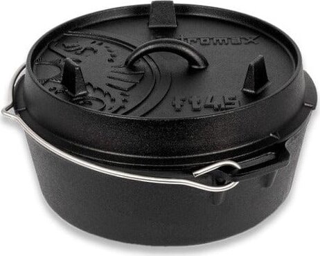Petromax FT4.5-T Öntöttvas Főzőedény Ø 31cm 3,5L - Fekete