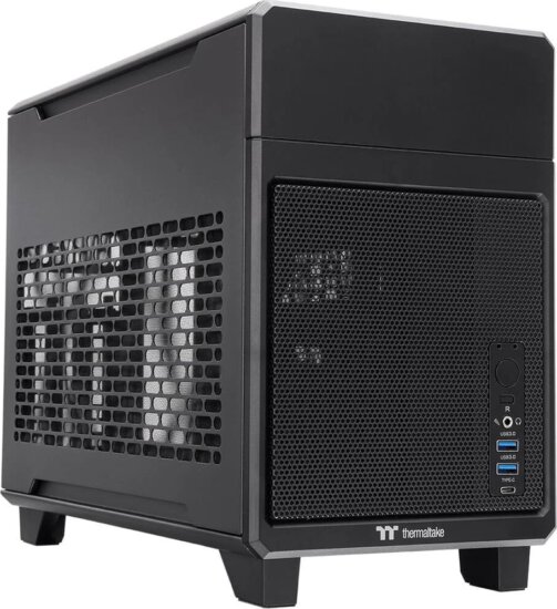 Thermaltake TR100 Future Dusk Midi Torony Számítógépház - Fekete