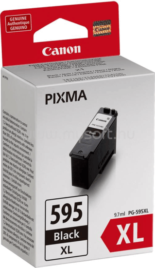 Canon PG-595 XL BK Eredeti Tintapatron - Fekete