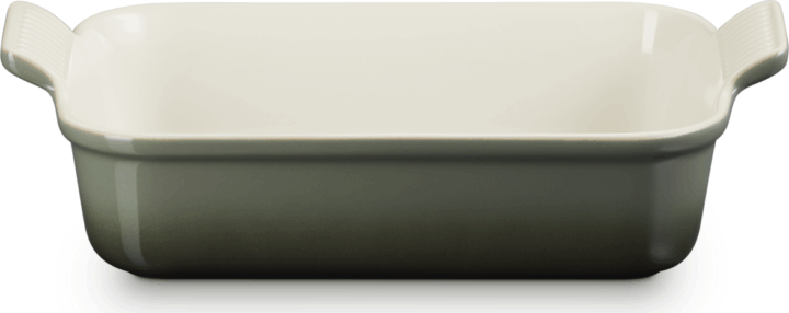 Le Creuset Heritage Kerámia téglalap alakú sötőedény 26 cm - Zöld