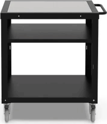 Alfa Forni Sütőállomás Kamado Large Kerti Grillsütőhöz 80 x 80 cm - Fekete