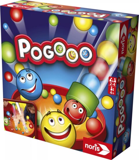 Noris Pogooo a cikázó golyók családi társasjáték