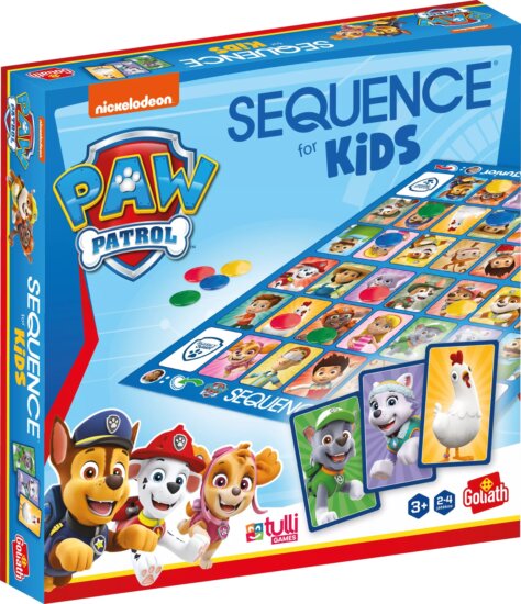 Goliath Games Sequence Junior stratégiai társasjáték Mancs Őrjárat kiadás