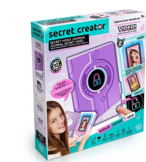 Canal Toys Titkos videónapló matricákkal