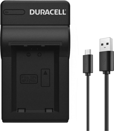 Duracell DRS5961 Akkumulátor töltő DRSFZ100/NP-FZ100 Akkuhoz + USB kábel